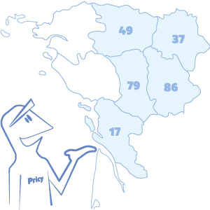 Achat fioul domestique Vienne, Deux Sèvres, Charente-Maritime, Maine-et-loire et Indre-et-Loire - fioulprice.fr